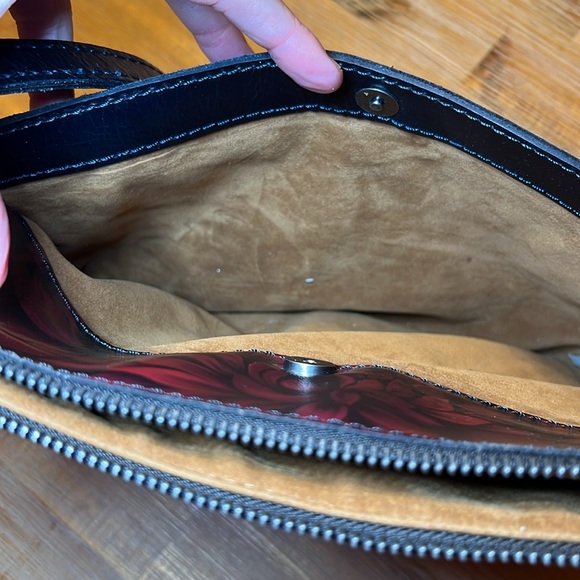 Patricia Nash Kirby East West Crossbody Purse Rustic Mums Bag - Picture 7 of 8